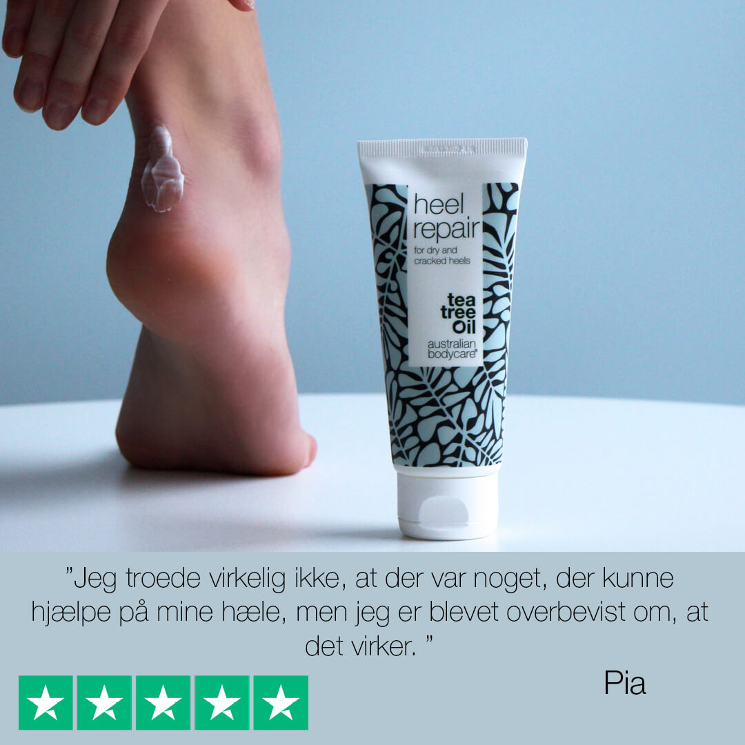 Hælcreme med 25% Urea — Hælcreme til hælrevner og sprukne hæle samt hård hud på hælen