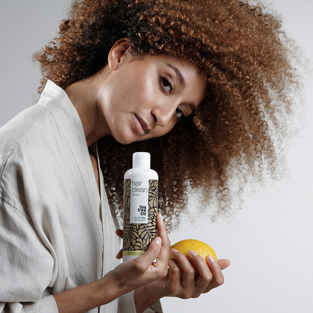Hovedbundspakke med Lemon Myrtle — 3 produkter med Tea Tree Oil og Lemon Myrtle til skæl og tør hovedbund