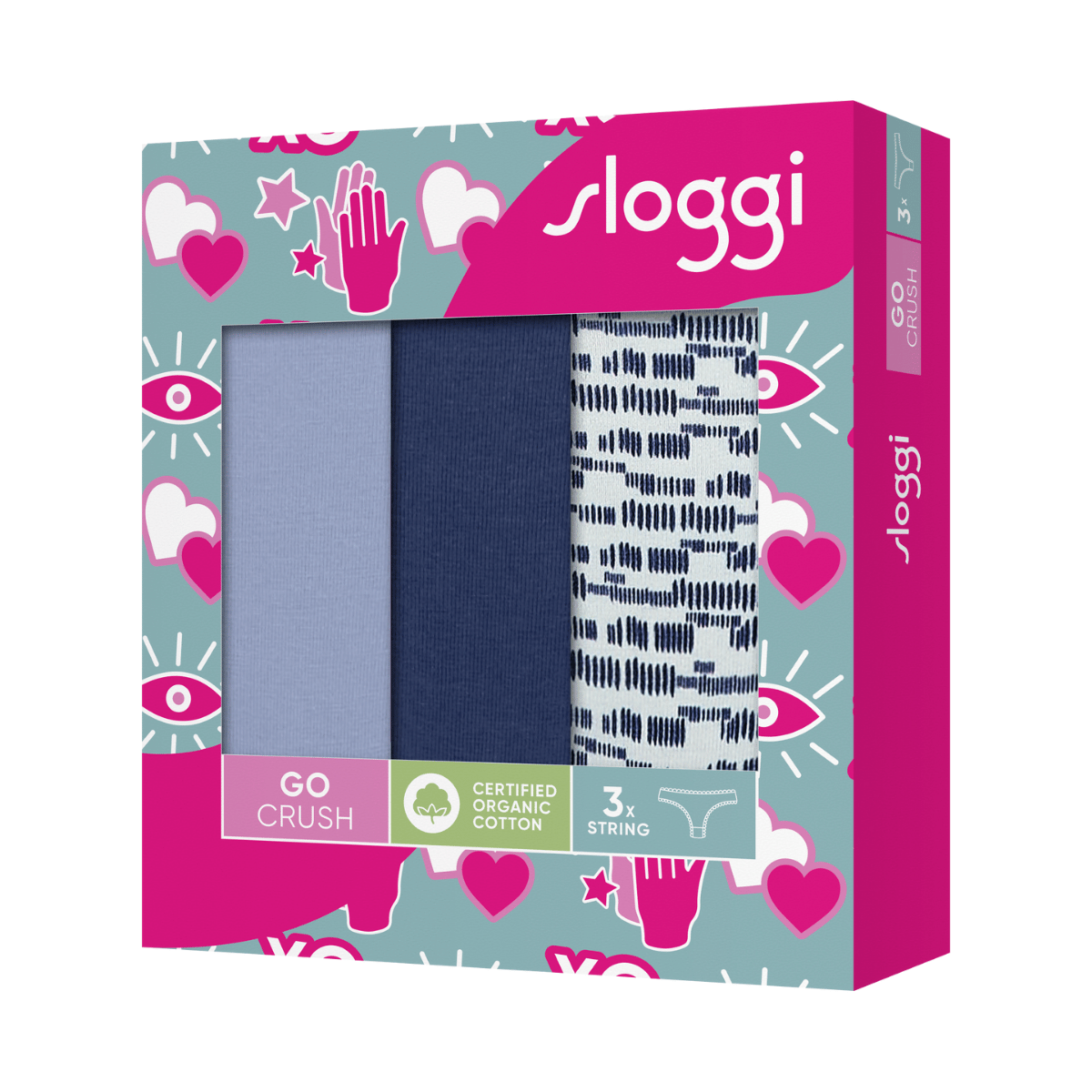 Sloggi Go Crush C3P g-streng, multi