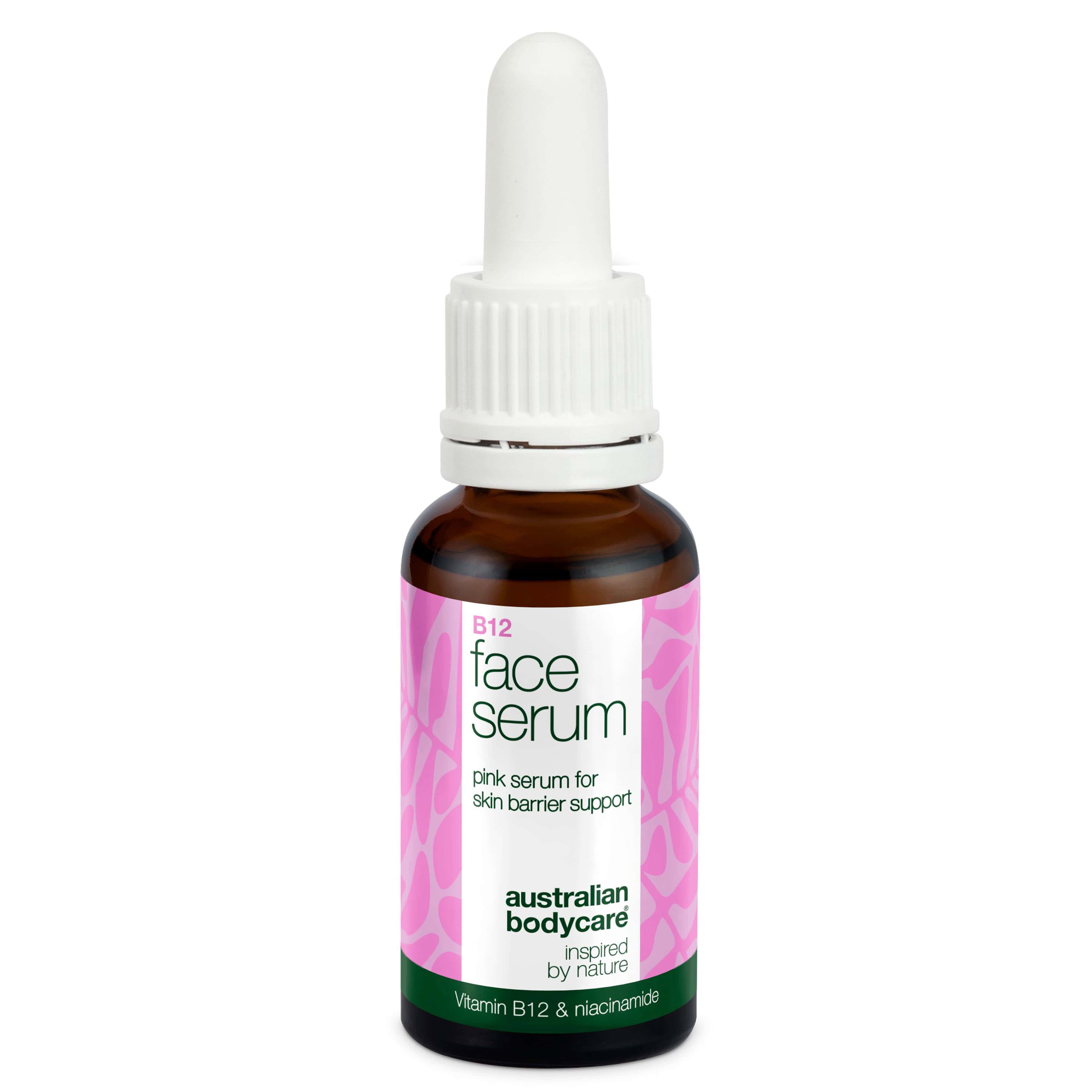 Vitamin B12 Pink Serum – Reducerer rødme og giver sund glød — B12 Pink Serum styrker hudbarrieren, reducerer rødme og aldringstegn. For en blød og strålende hud.