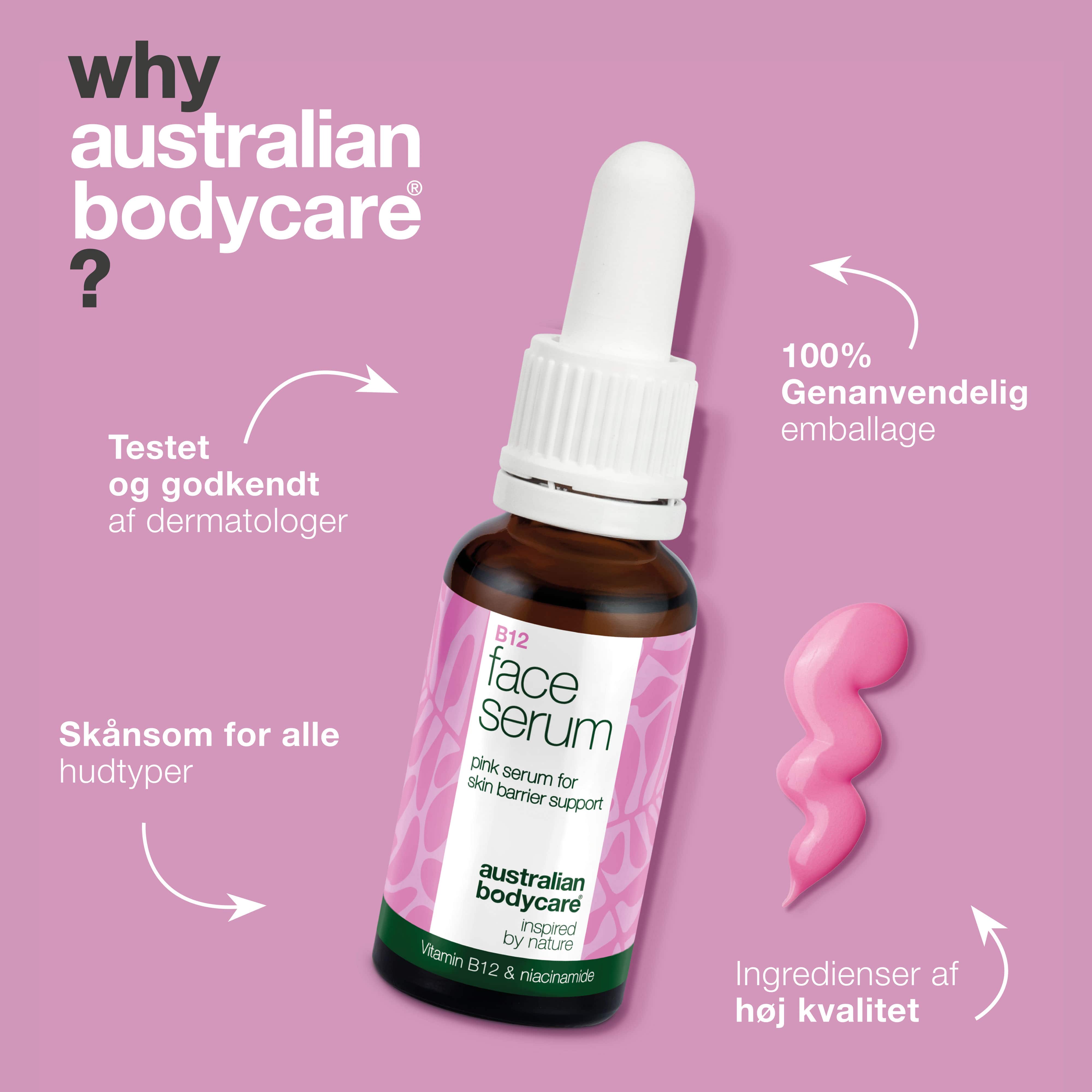 Vitamin B12 Pink Serum – Reducerer rødme og giver sund glød — B12 Pink Serum styrker hudbarrieren, reducerer rødme og aldringstegn. For en blød og strålende hud.