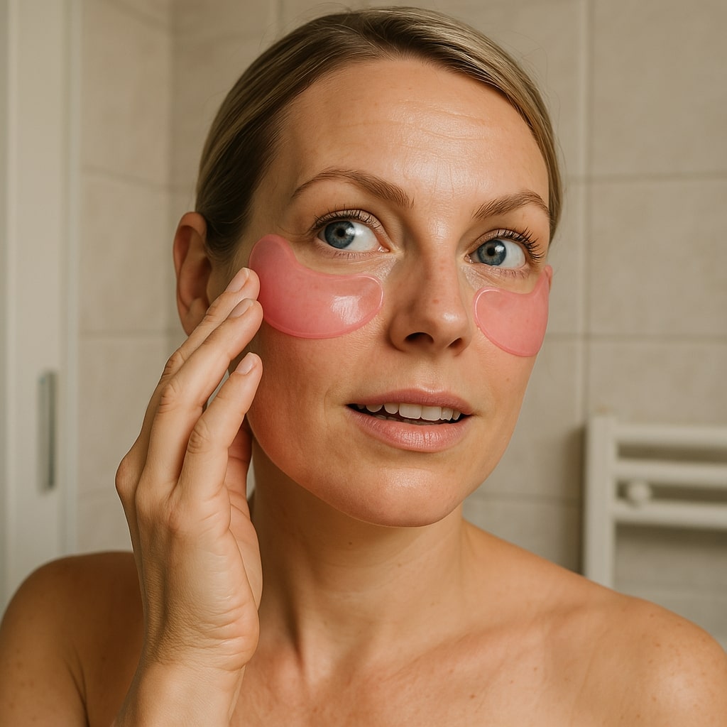 Øjenmasker med B12-vitamin mod mørke rande og hævelser — Reducer mørke rande og poser under øjnene med B12 Eye Patches. Fugter og opfrisker huden på kun 20 min. Perfekt til trætte øjne!