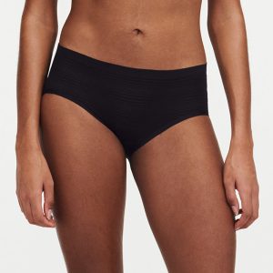 Chantelle SoftStretch Stripes hipster trusse, sort