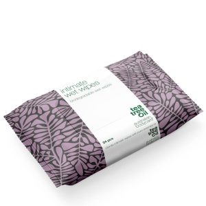 Intim Vådservietter med Tea Tree Oil 24 stk. — til daglig intimpleje ved uønsket lugt, kløe og tørhed