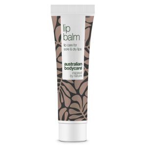 Læbepomade til pleje af tørre læber — Lip balm med Tea Tree Oil til tørre læber og pleje ved forkølelsessår