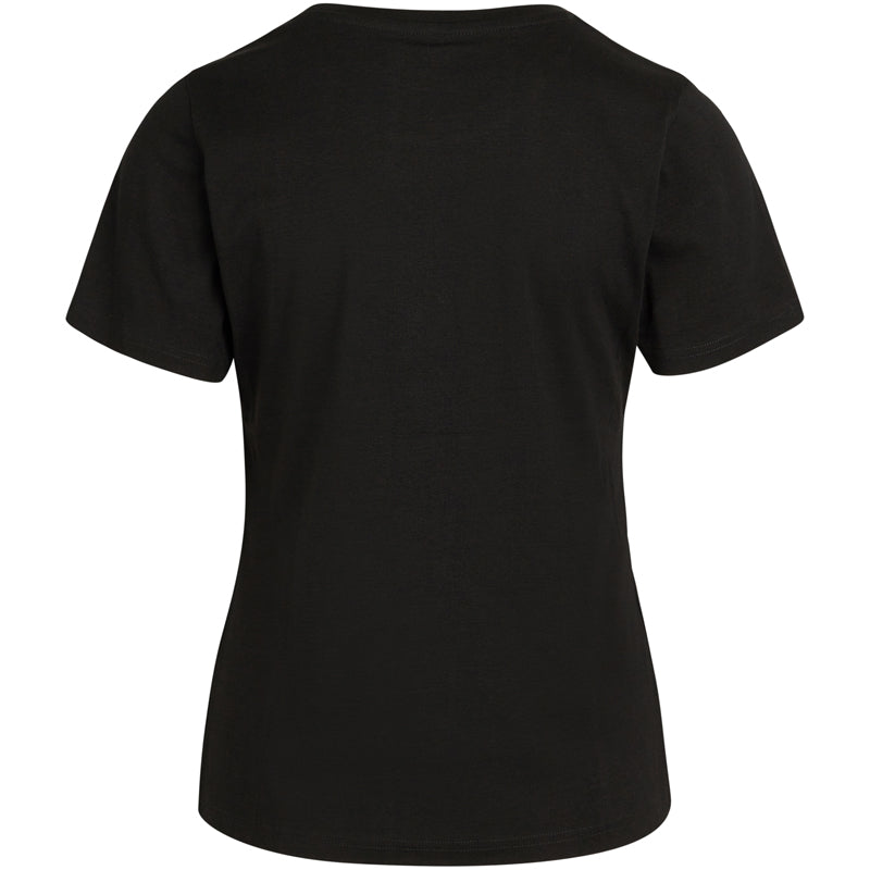 Norvig Ladies O-Neck t-shirt, sort