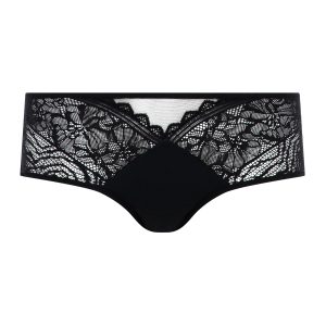 Chantelle EasyFeel Floral Touch hipster trusse, sort