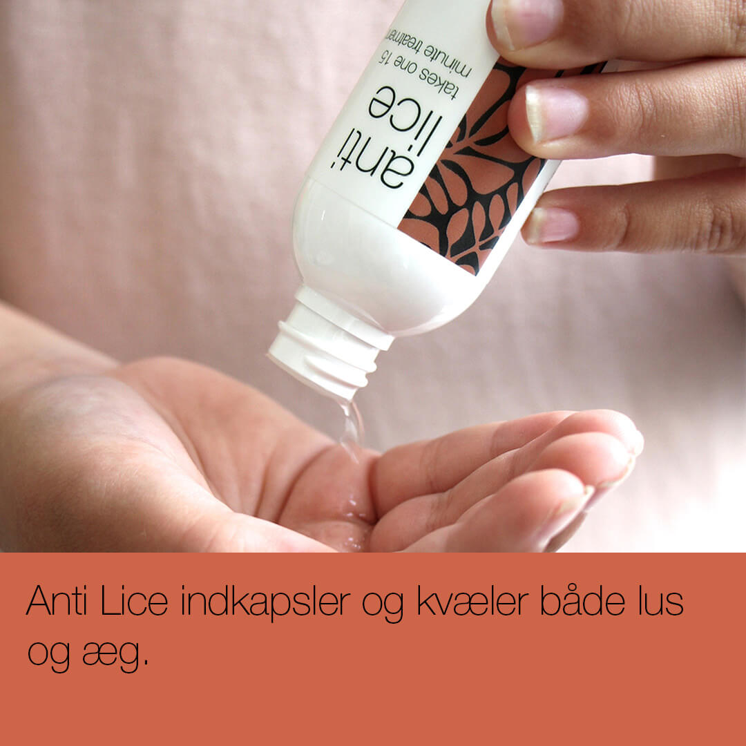 Lusekur med Tea Tree Oil uden insektgift — Lusebehandling mod hovedlus og æg virker på 15 min. Online nu