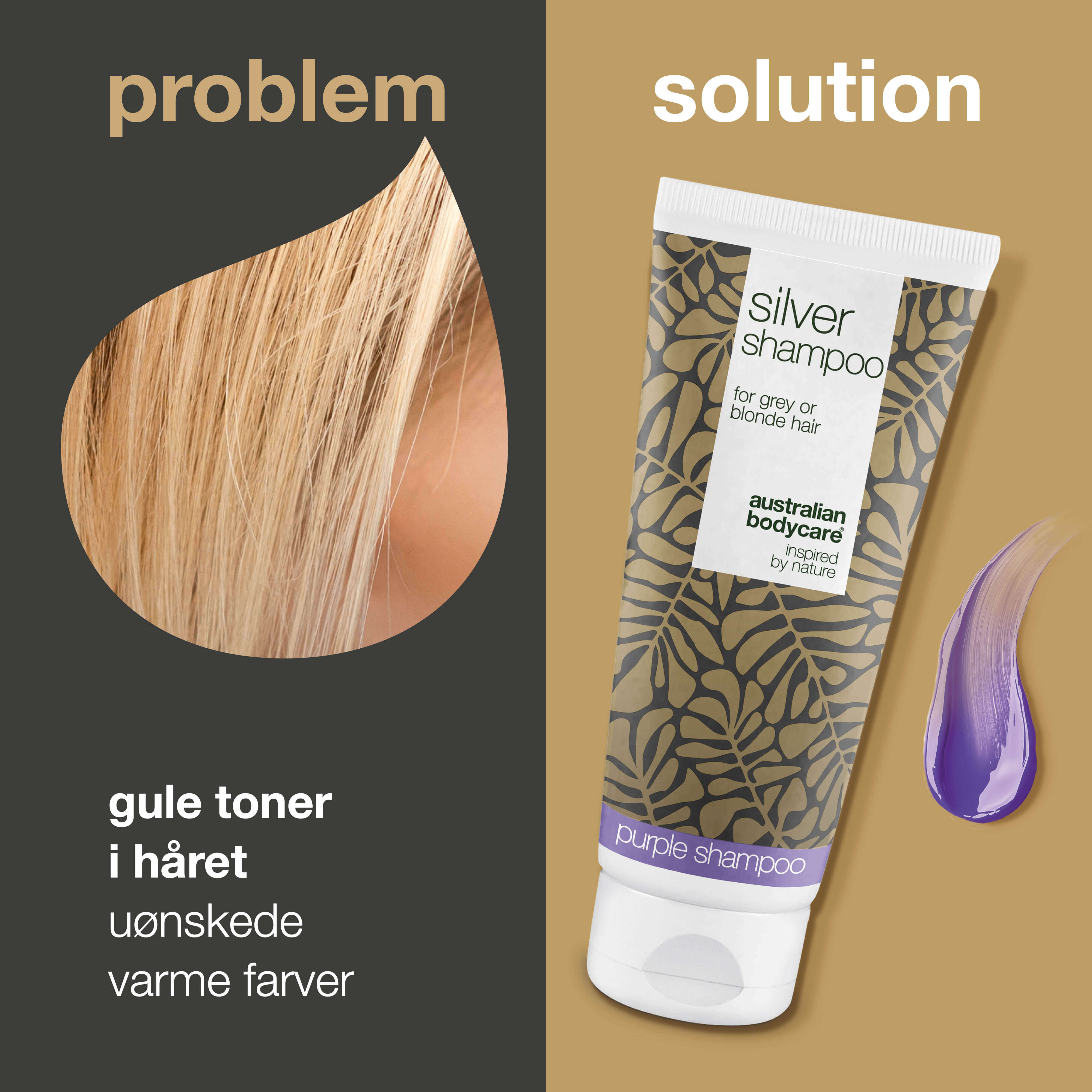 Silver Shampoo – Få frisk, glansfuldt blondt og gråt hår — Neutralisér gule toner med Silver Shampoo. Perfekt til blondt og gråt hår. Giver kølige nuancer og blød glans.