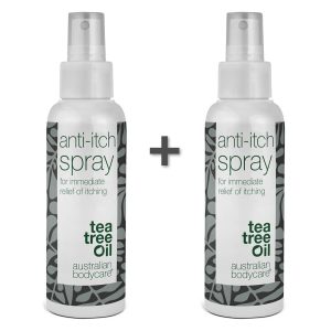 2 stk. Spray til pleje af kløende hud på kroppen — Beroligende og lindrende spray Online