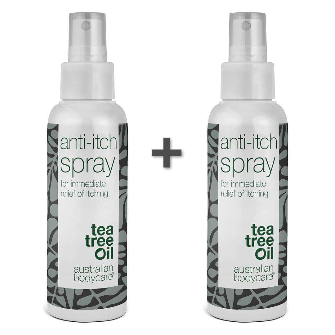 2 stk. Spray til pleje af kløende hud på kroppen — Beroligende og lindrende spray Online