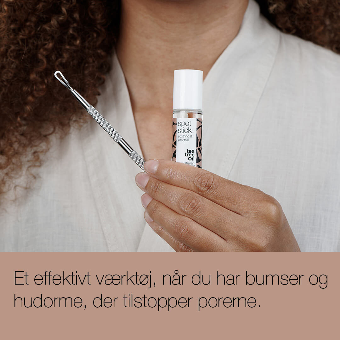 Hudormefjerner til bumser og uren hud — Blackhead remover til hvide og sorte hudorme