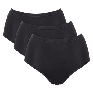 Sloggi Go Daily Cotton 3-pack maxi trusse, sort