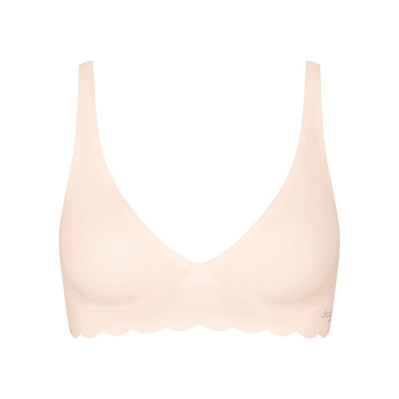 Sloggi Zero Microfibre 2.0 Soft BH uden bøjle, natural