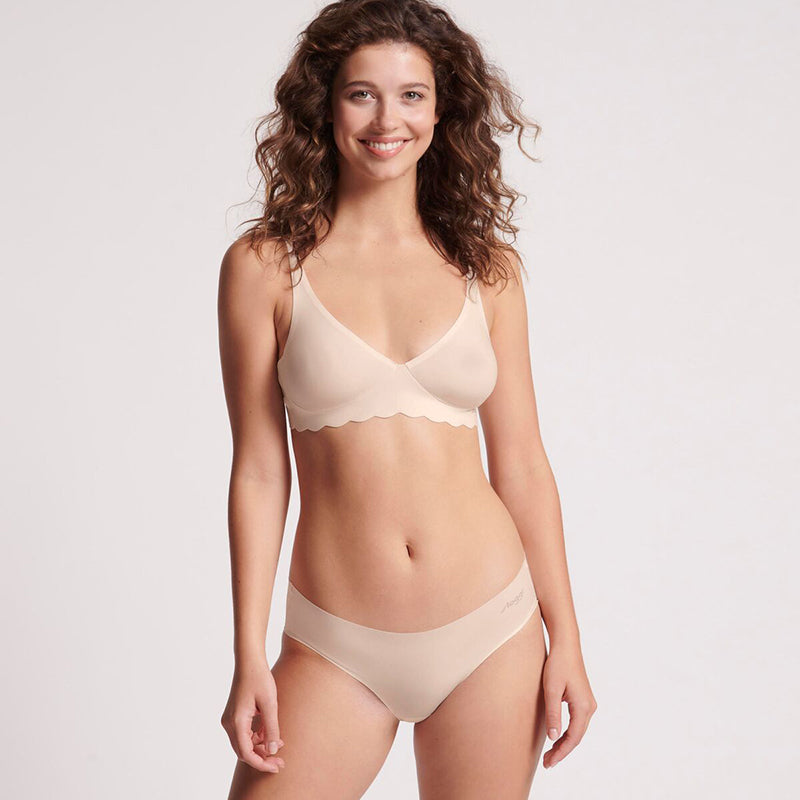 Sloggi Zero Microfibre 2.0 Soft BH uden bøjle, natural