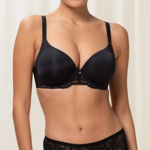 Triumph Amourette Charm WHP01 BH med bøjle, sort Rabat