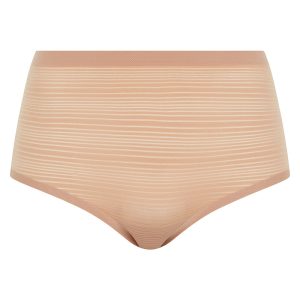 Chantelle SoftStretch Stripes maxi trusse, beige
