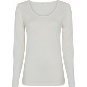 JBS of Denmark Wool Blend top, hvid