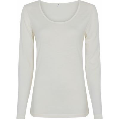 JBS of Denmark Wool Blend top, hvid