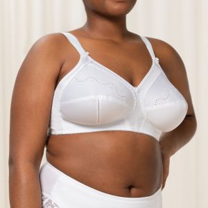 Triumph Doreen + Cotton 01 N BH uden bøjle, hvid