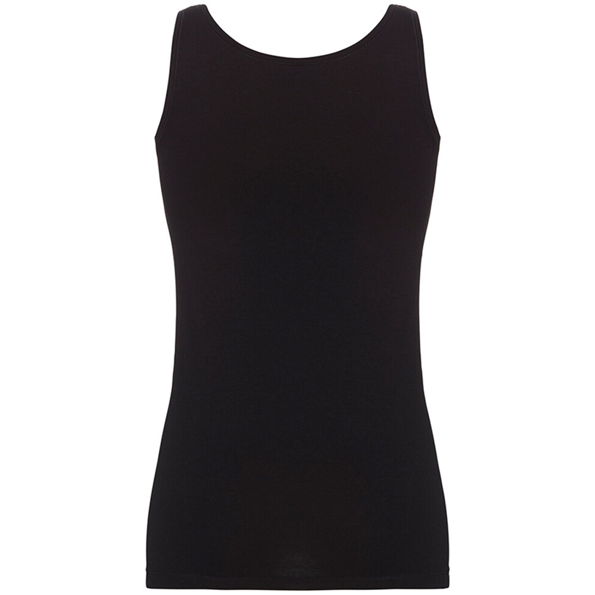 Femilet Basic Cotten Tank top, sort Online nu