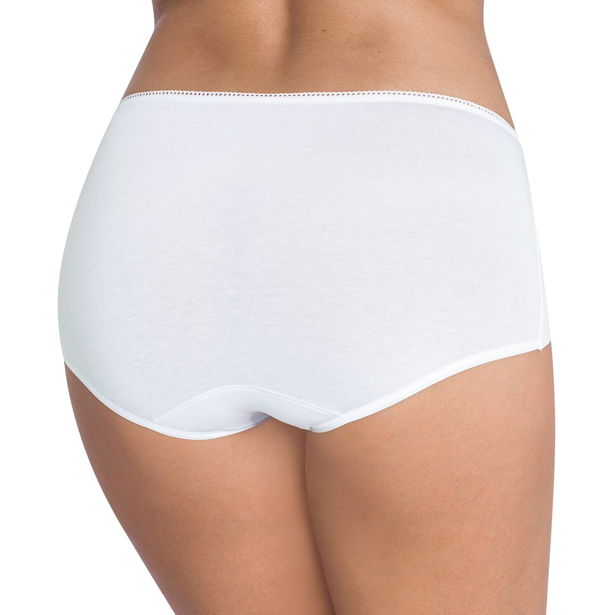 Sloggi 24/7 Cotton H midi trusse, hvid