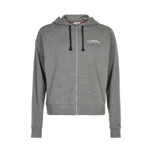 Tommy Hilfiger Zip Hoodie bluse, grå