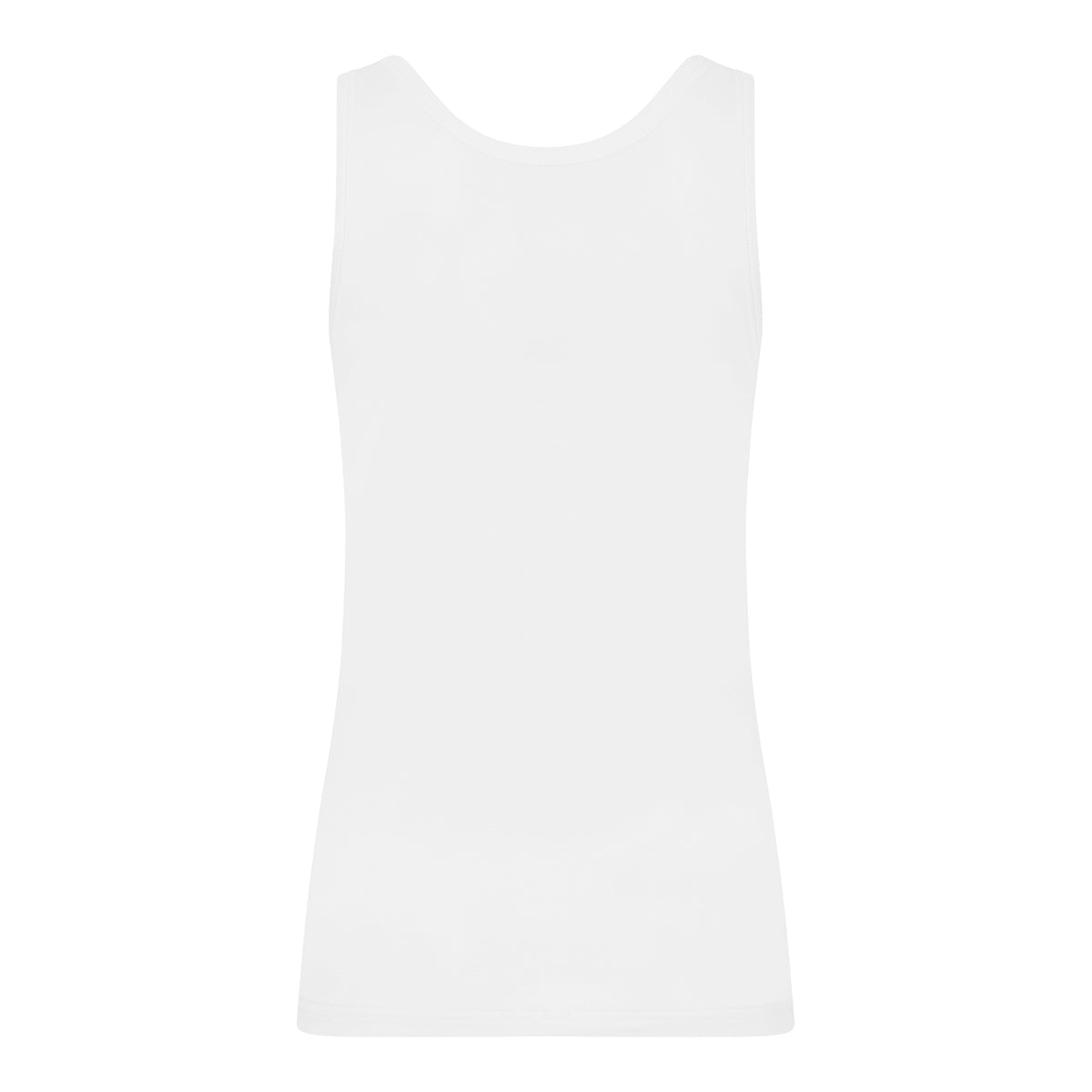 Urban Quest Bamboo Tank top, hvid Levere