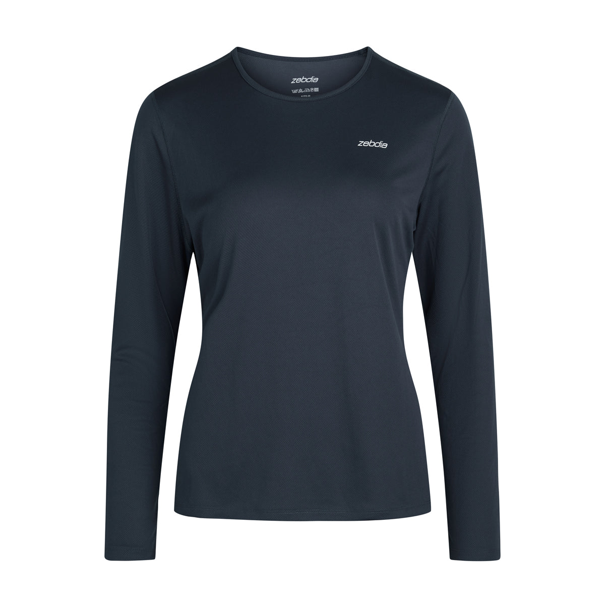 zebdia-sports-bluse-blaa_0.jpg Zebdia Sports bluse, blå