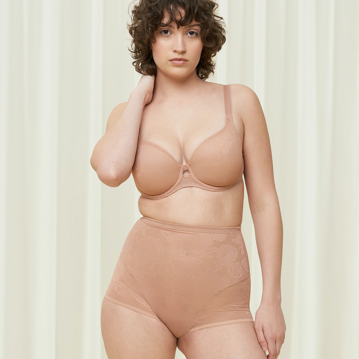 Triumph Wild Rose Sensation maxi trusse, beige