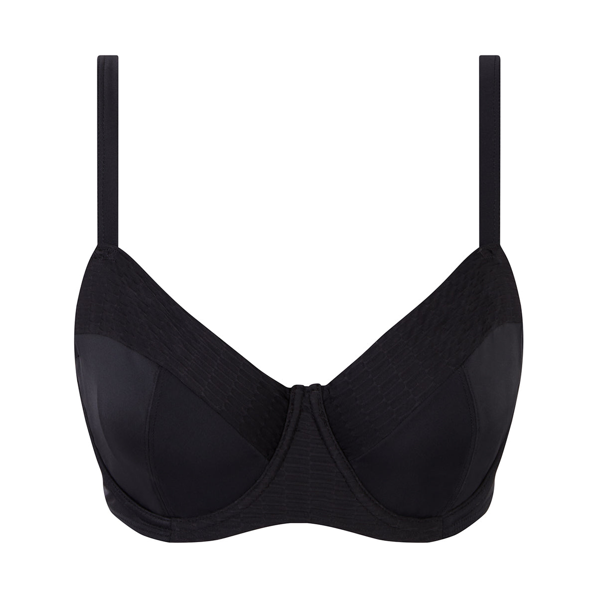 Femilet Bonaire bikini top med bøjle, sort