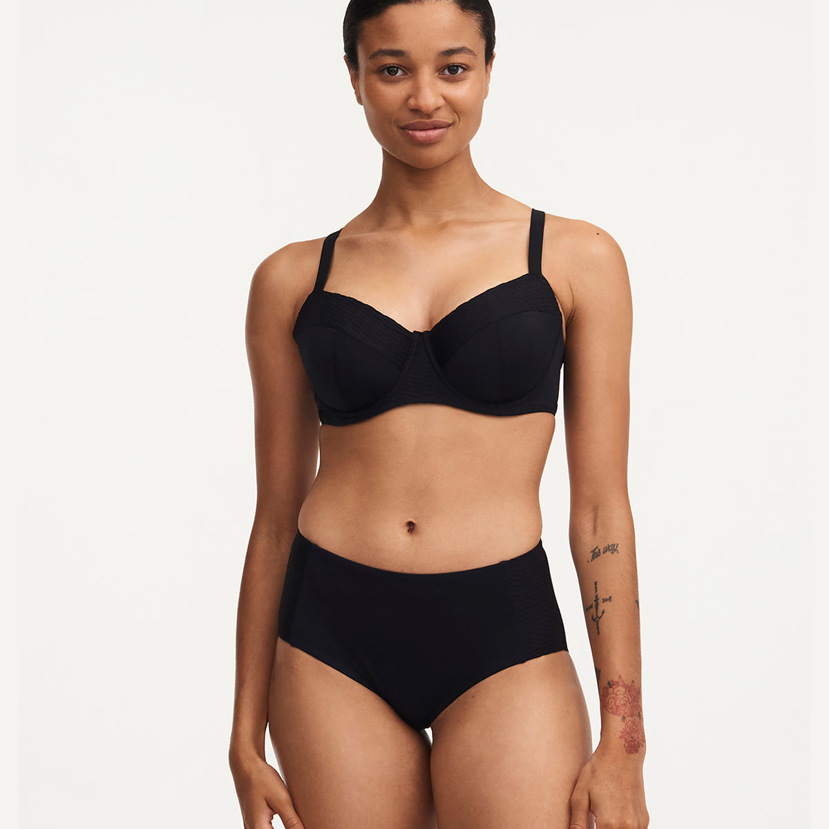 Femilet Bonaire bikini top med bøjle, sort