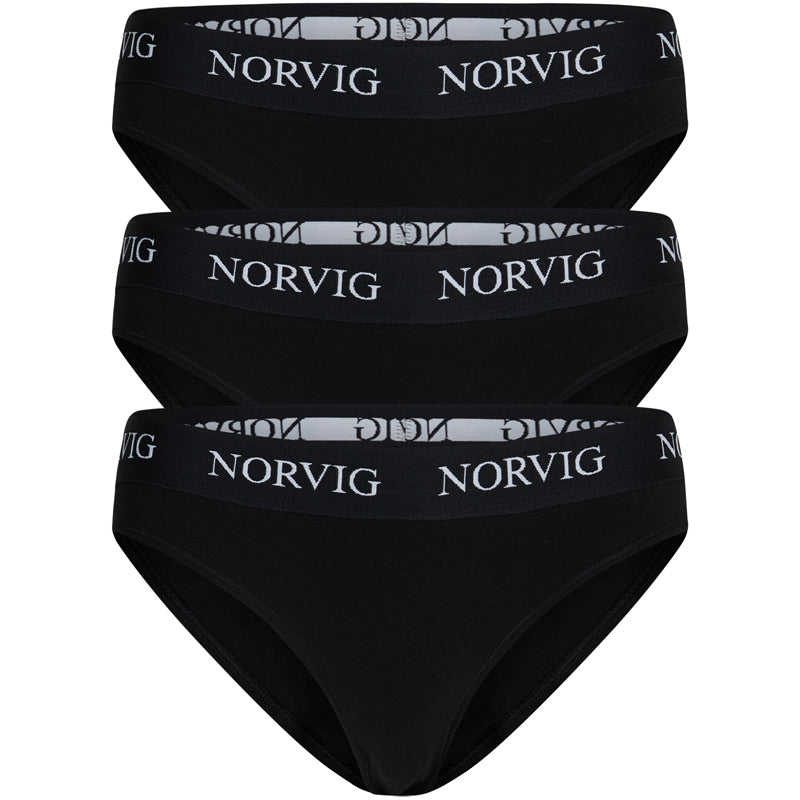 Norvig 3-Pack tai trusse, sort