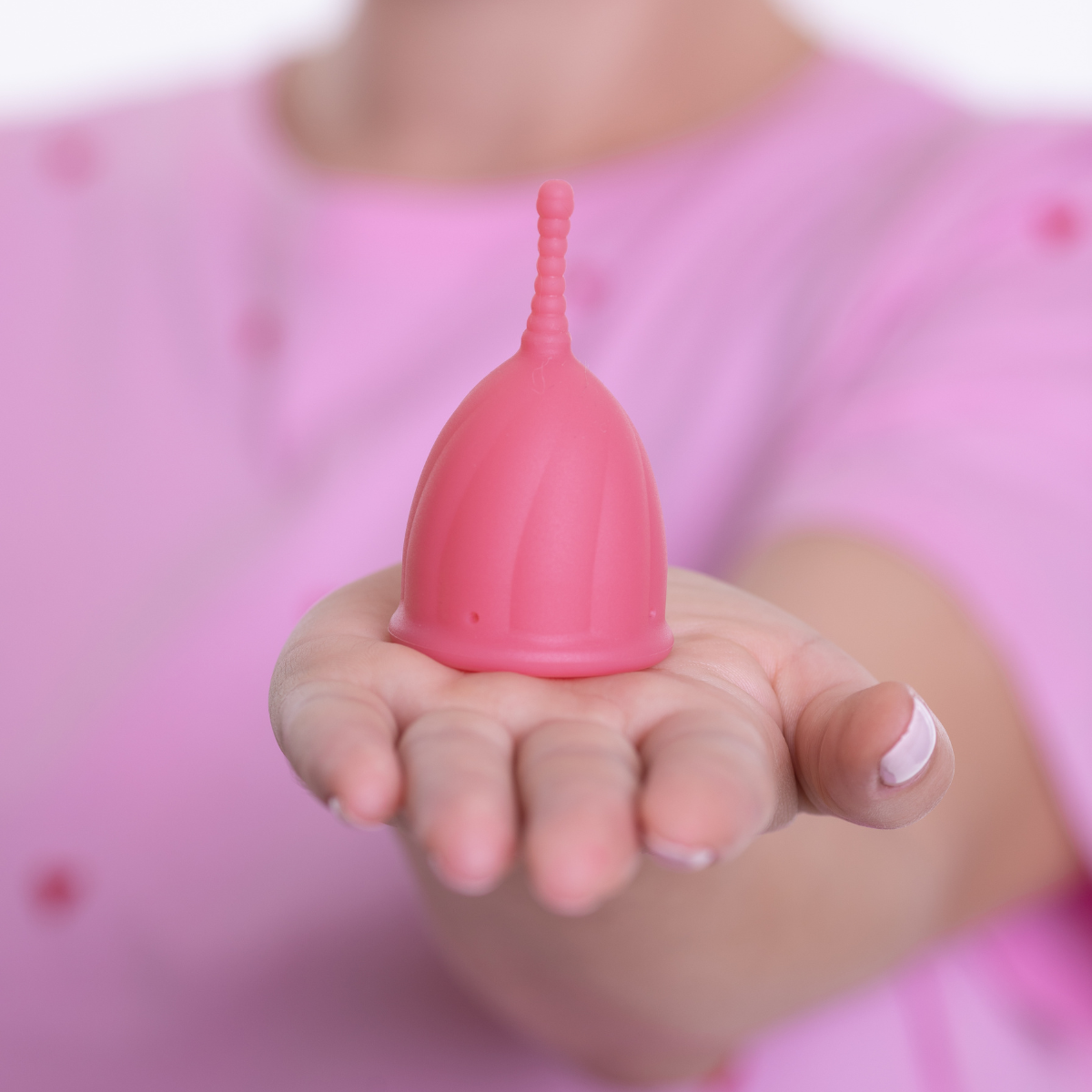 Safe menstruationskop | størrelse M | Pink