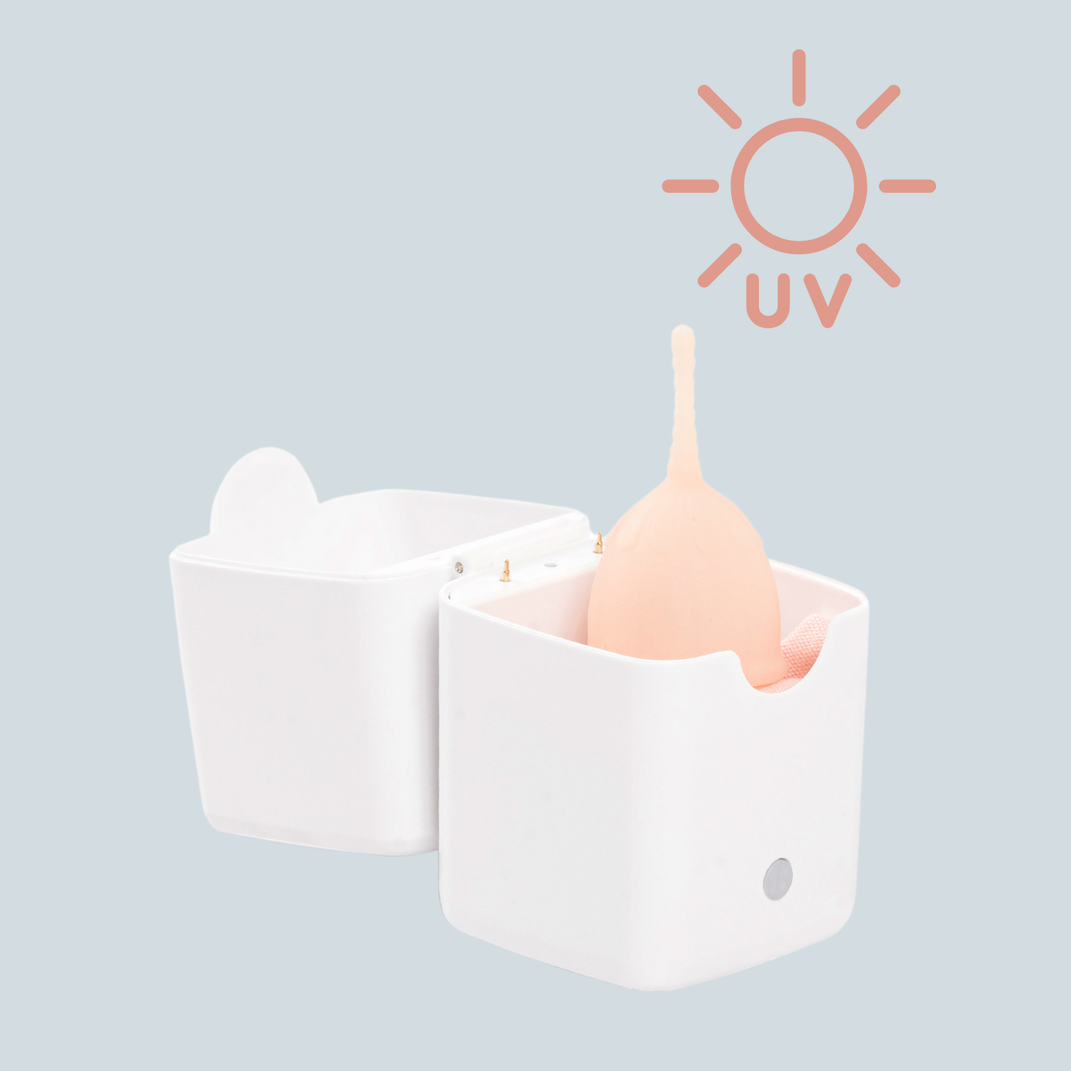 UV-sterilisator til menstruationskopper, menstruationskiver, sexlegetøj osv. Levere