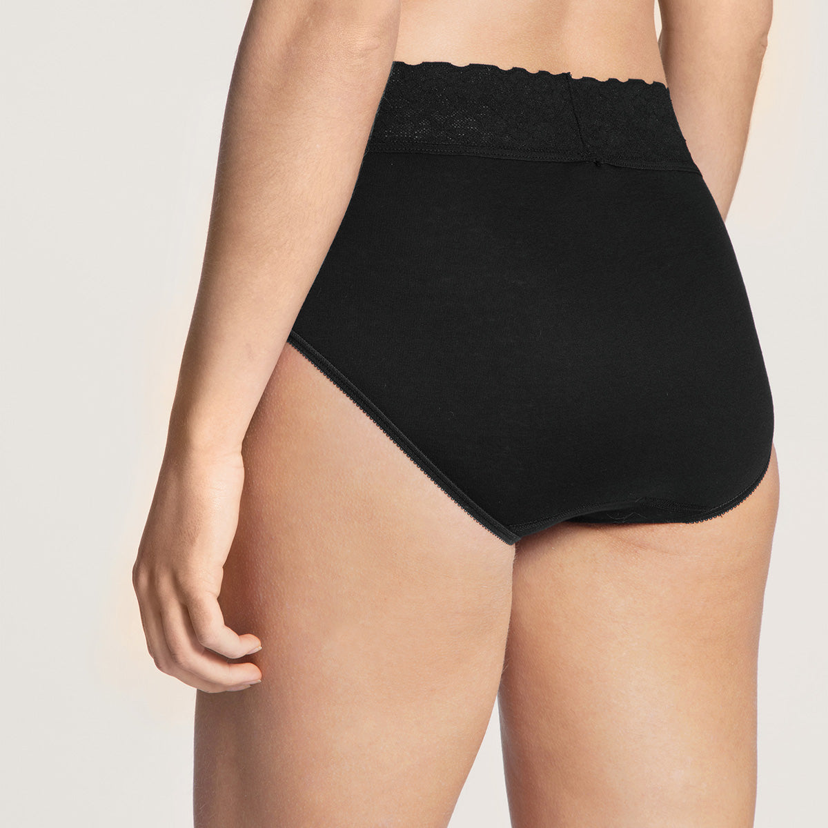Calida 2-pack maxi trusse, sort Online salg