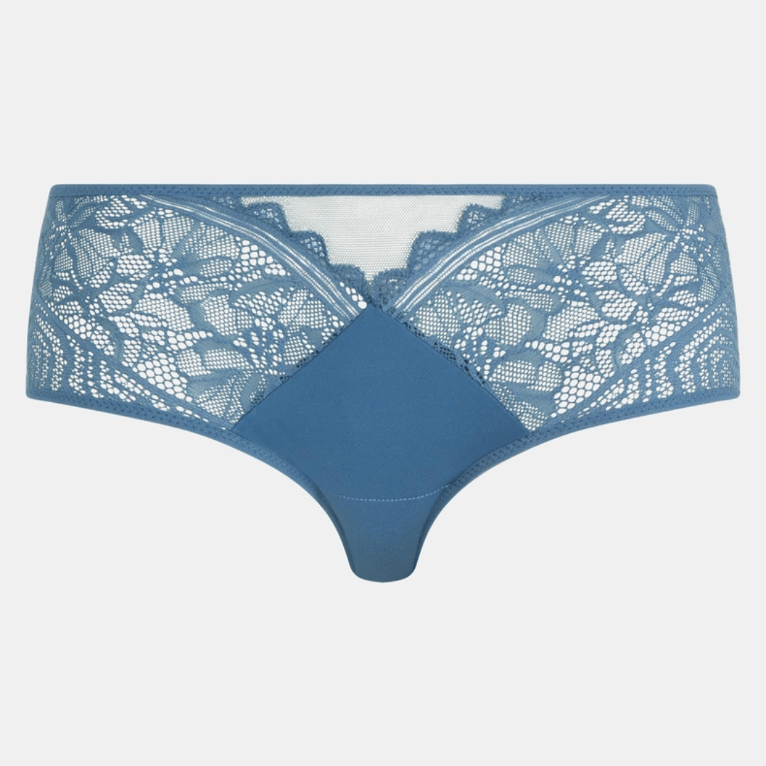 Chantelle Easyfeel Floral Touch hipster trusse, blå