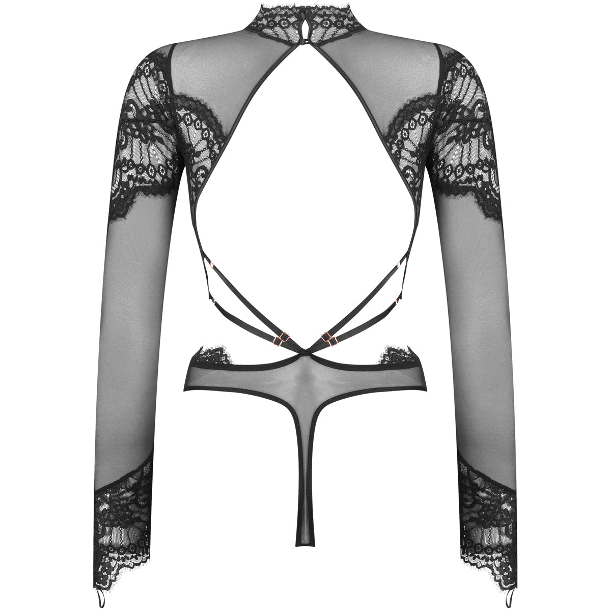 Hunkemöller Deanne bodystocking, sort