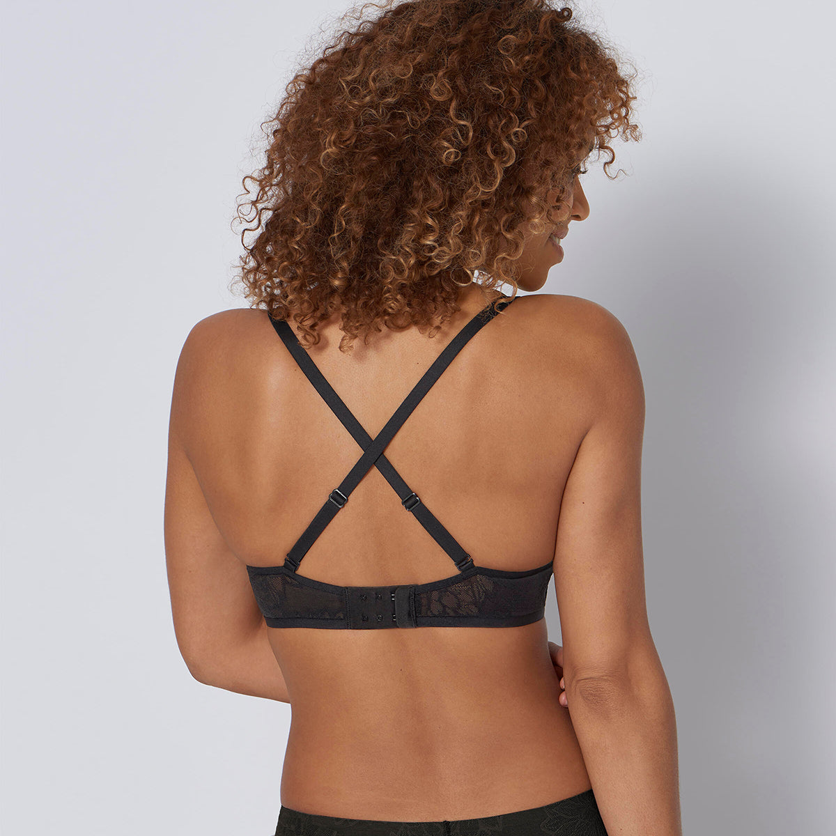 Triumph Fit Smart P01 BH uden bøjle, sort Online Hot Salg