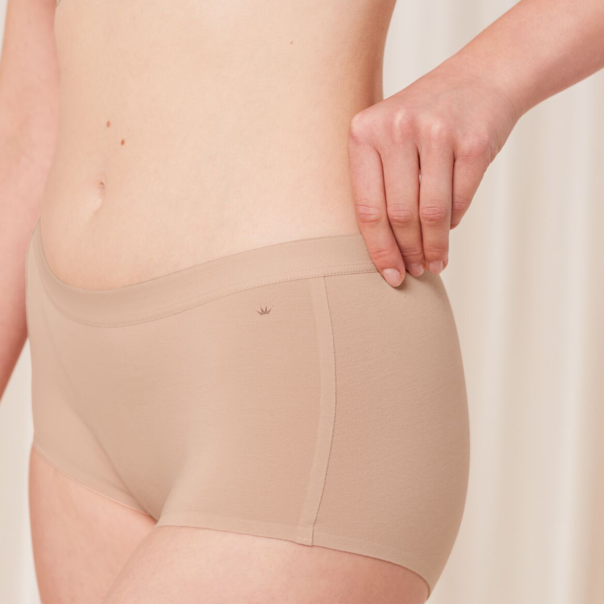 Triumph Smart natural boyshort trusse, beige Hot på udsalg