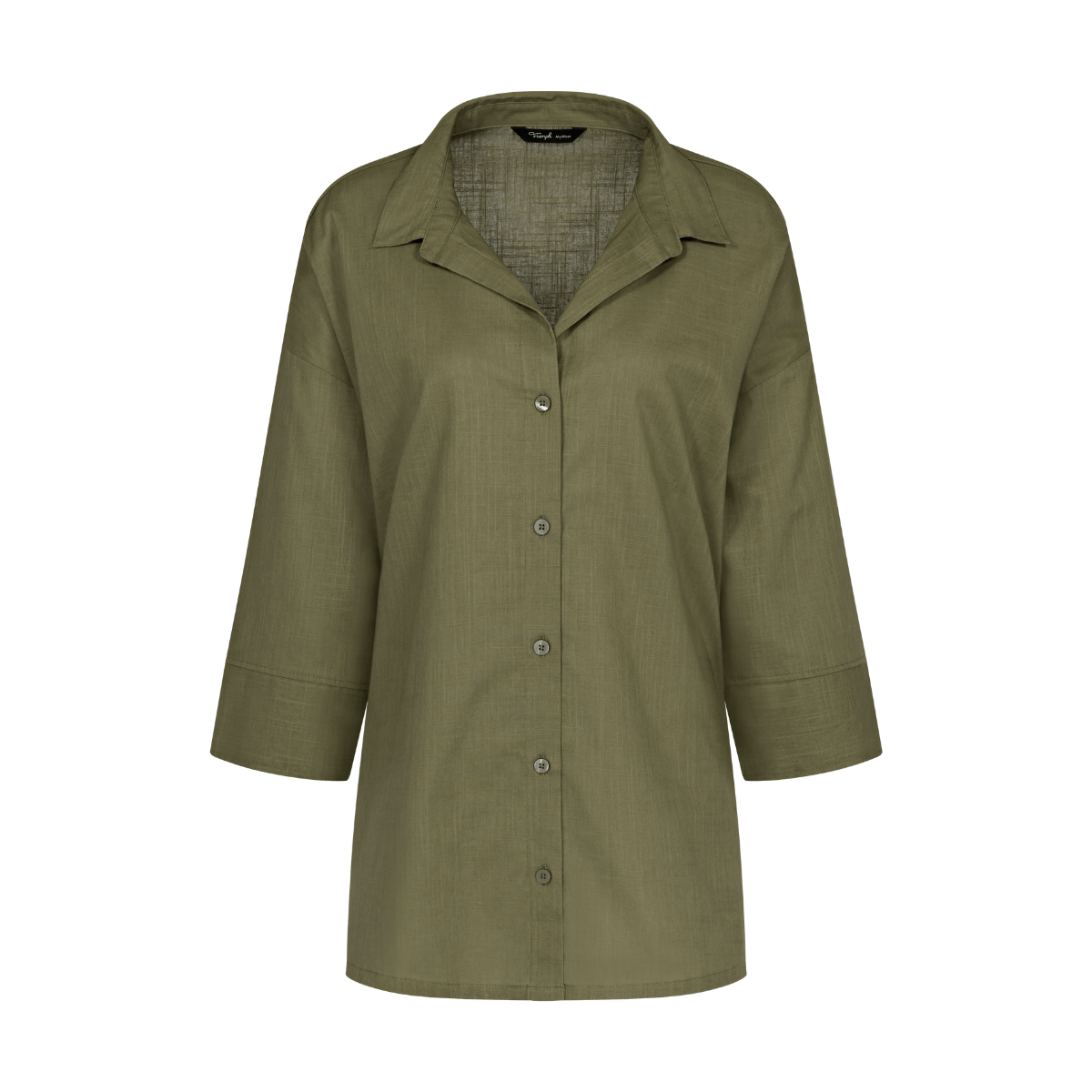 Triumph Summer Wear Boyfriend skjorte, grøn Online nu
