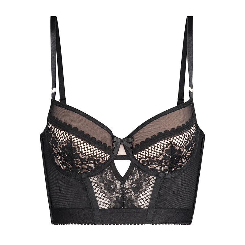 Hunkemöller Malika BH med bøjle, sort