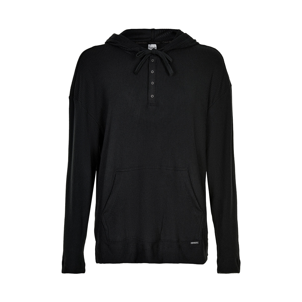 Calvin Klein Hoodie natskjorte, sort