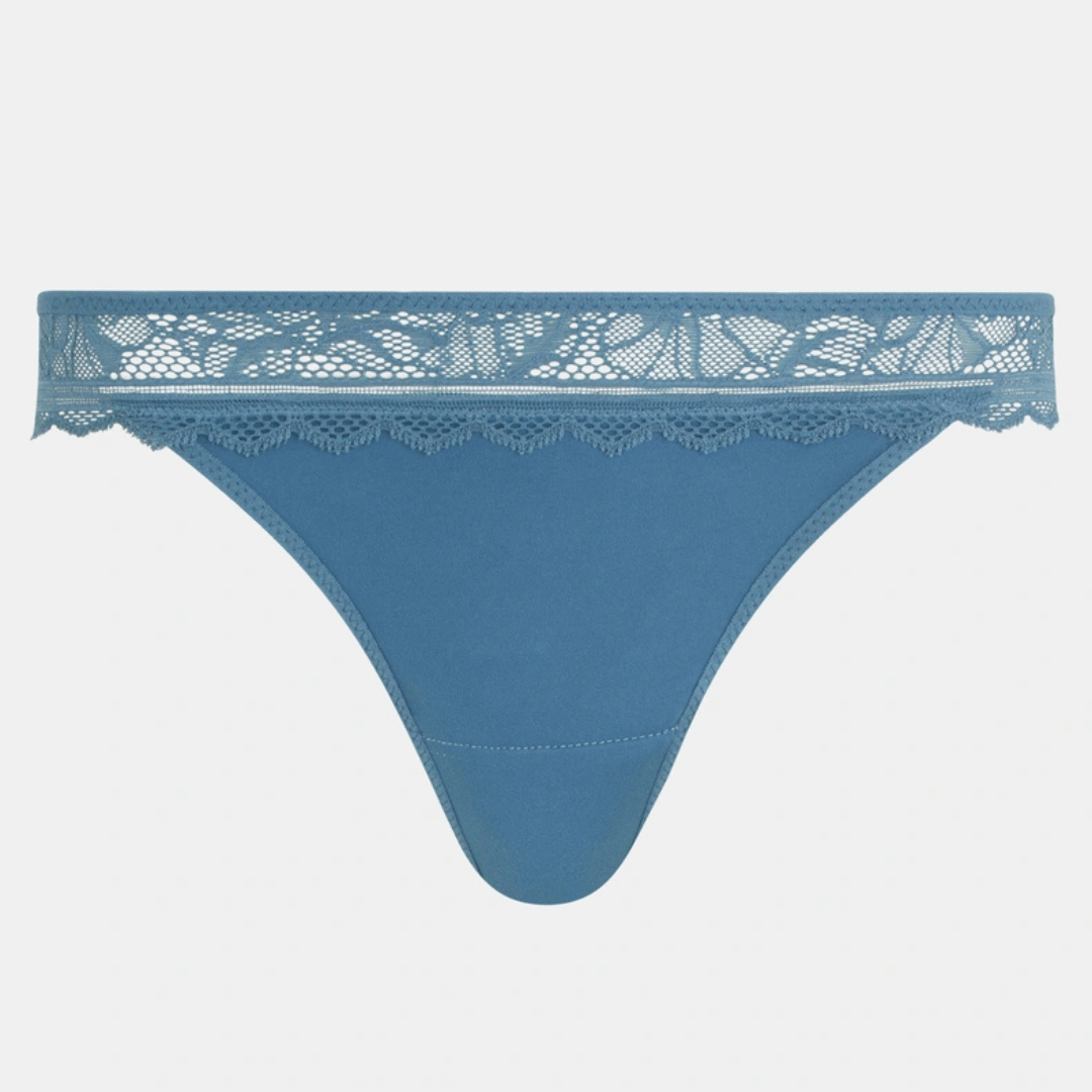 Chantelle Easyfeel Floral Touch g-streng, blå