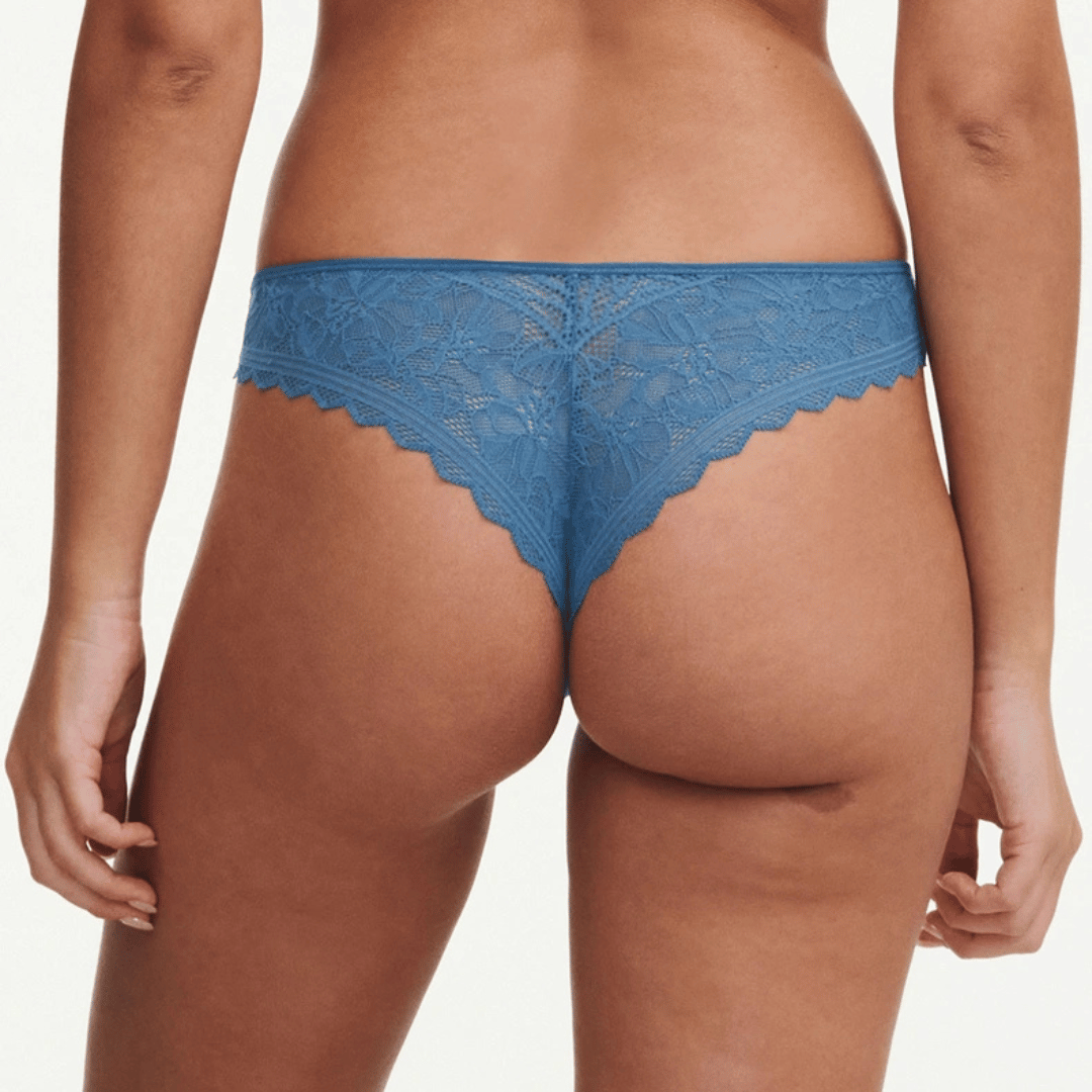 Chantelle Easyfeel Floral Touch g-streng, blå