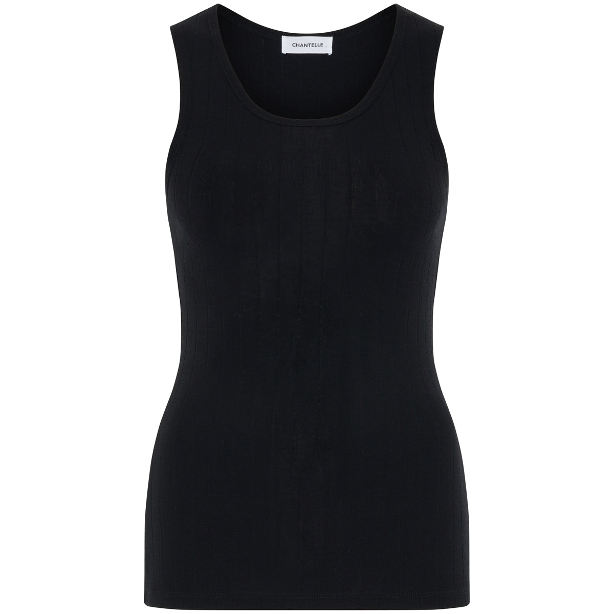 Chantelle Thermo Comfort top, sort på udsalg