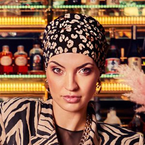 HocRuby Skye - Boho Hat, Black 'n' Leo - Udgår