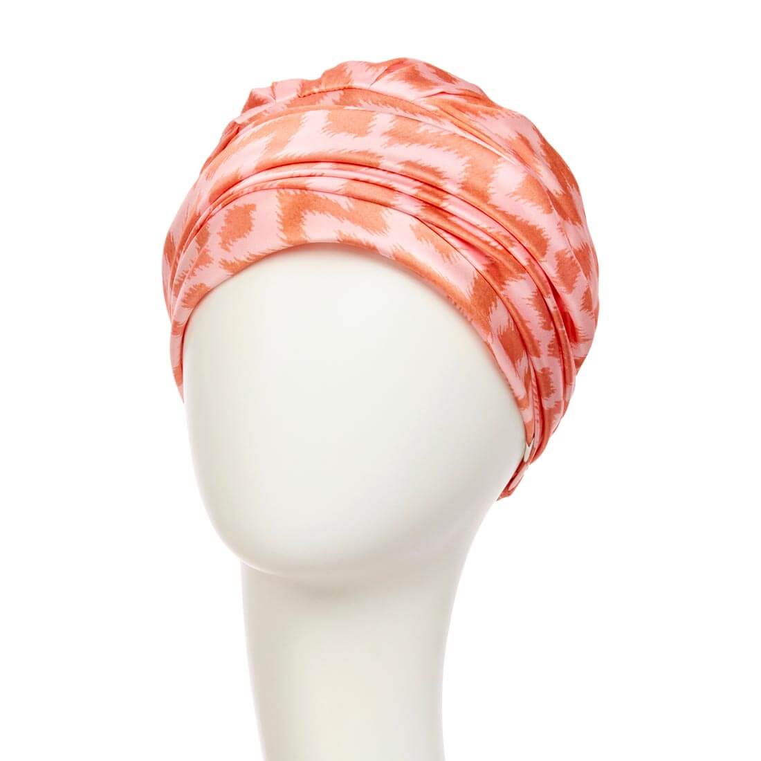 HocSapphire - Boho Turban, Ikat Orange