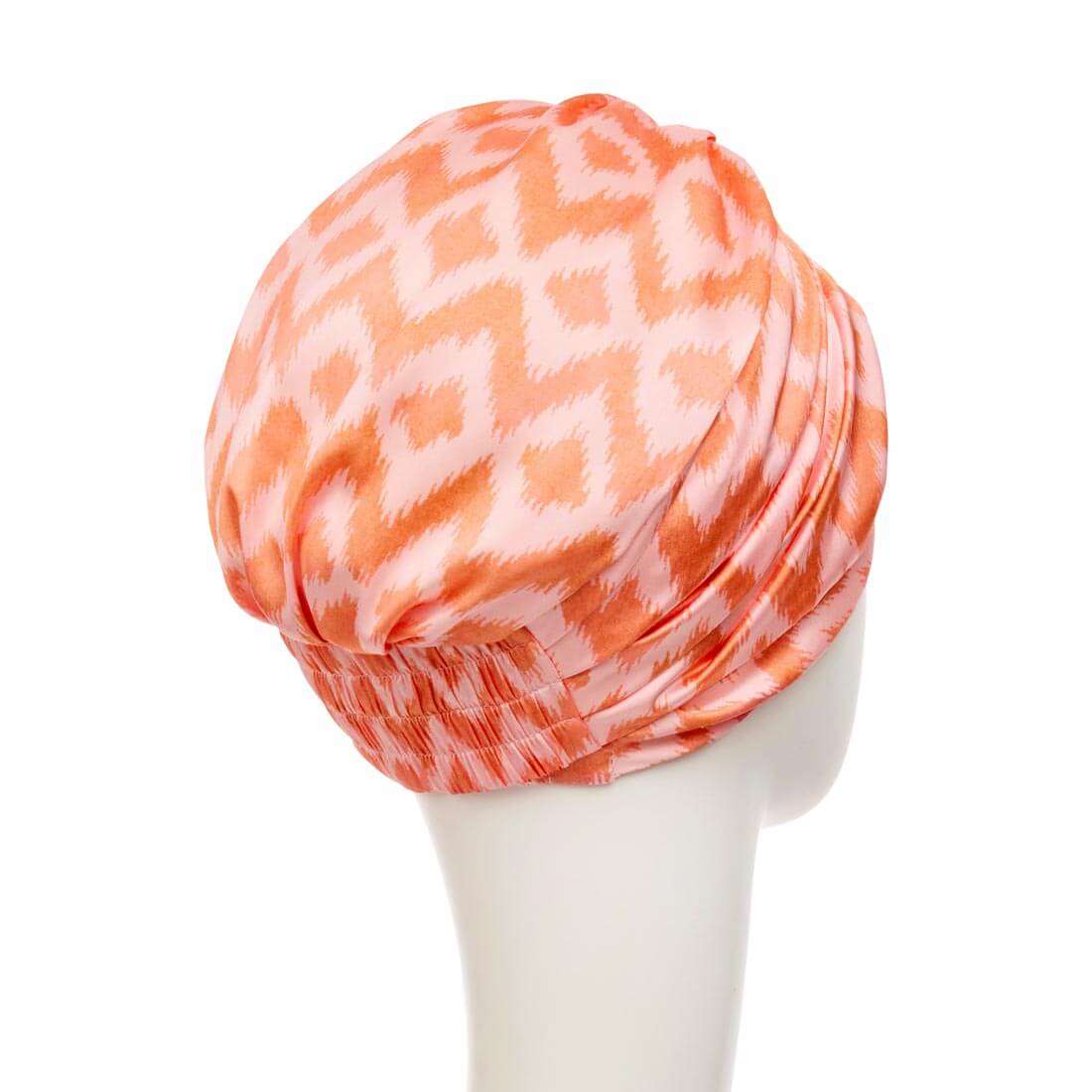 HocSapphire - Boho Turban, Ikat Orange