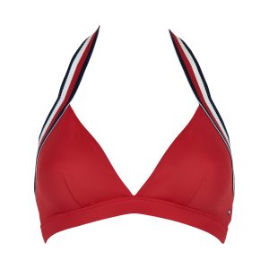 Tommy hilfiger Triangle bikini top, rød